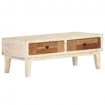 Coffee Table 90x50x35 cm Solid Reclaimed Wood
