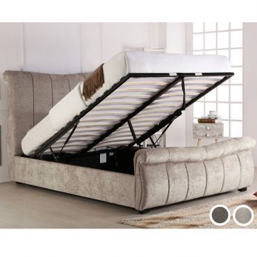 Bosworth Fabric Ottoman Bed Frame 2 Colours - 2 Sizes