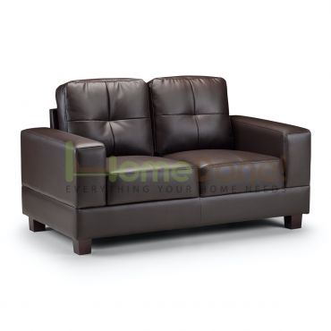 Jior Faux Leather 2 Seater Sofa - 2 Colours