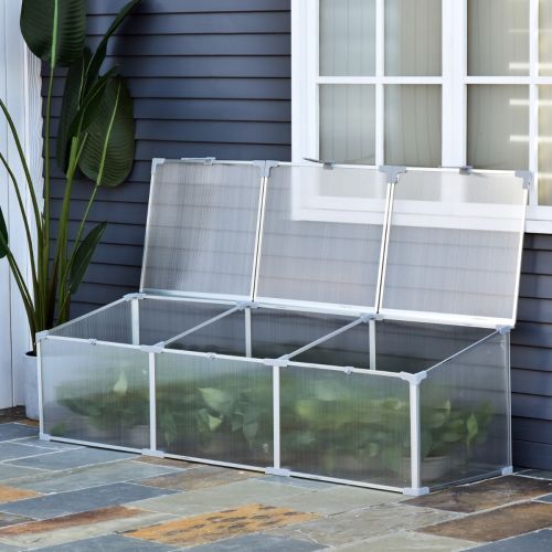 Aluminum Cold Frame Vented Protector - Silver