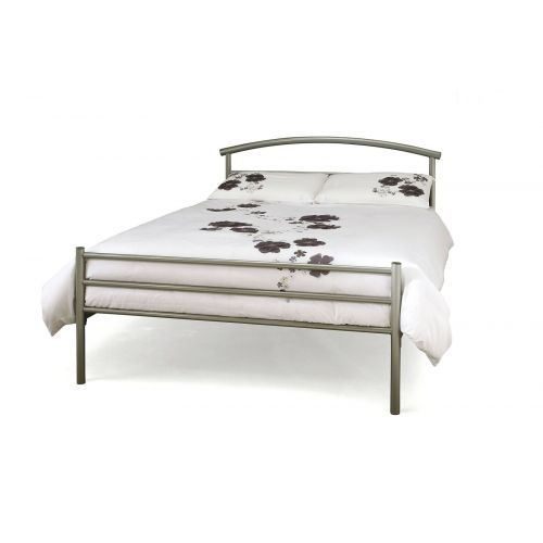 Brennington Silver Metal Bed - 5 Sizes